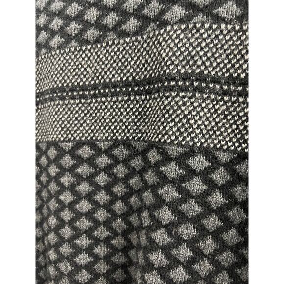 BCBGMaxazria Shadia Shawl Collar Cardigan Lambswool Sweater, Black size M/L - Picture 6 of 7